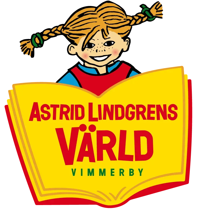 Astrid Lindgrens Värld i Vimmerby är ett bra resmål i Sverige för barn.