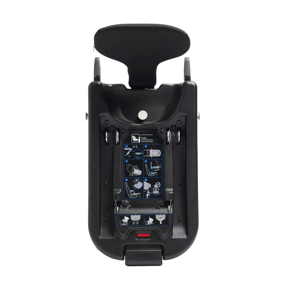 ISOfix-basen till Axkid Modukid Infant, ett riktigt bra babyskydd.
