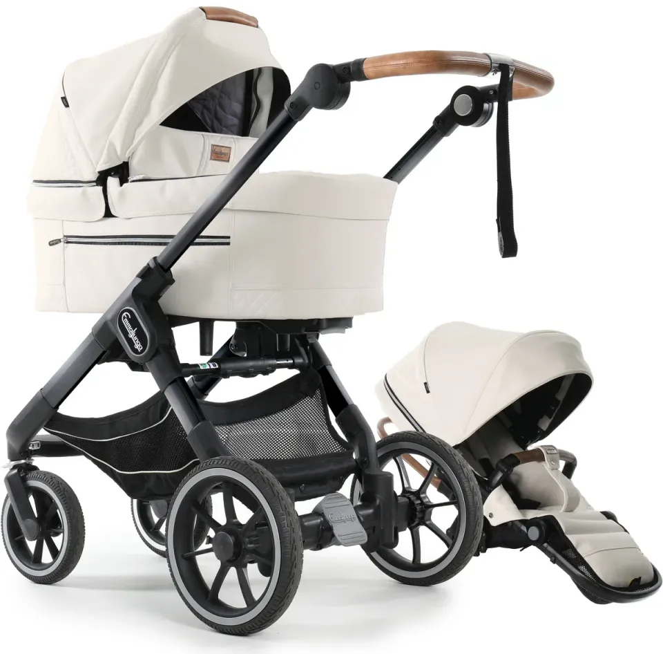 En barnvagn är bra att köpa innan barnet kommer och är perfekt på en lista med saker att köpa inför bebis.
