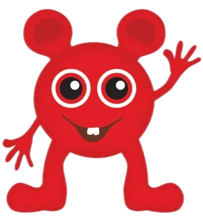 Bobbo är den röda Babblaren och är en sprallig och glad krabat med hett temperament.