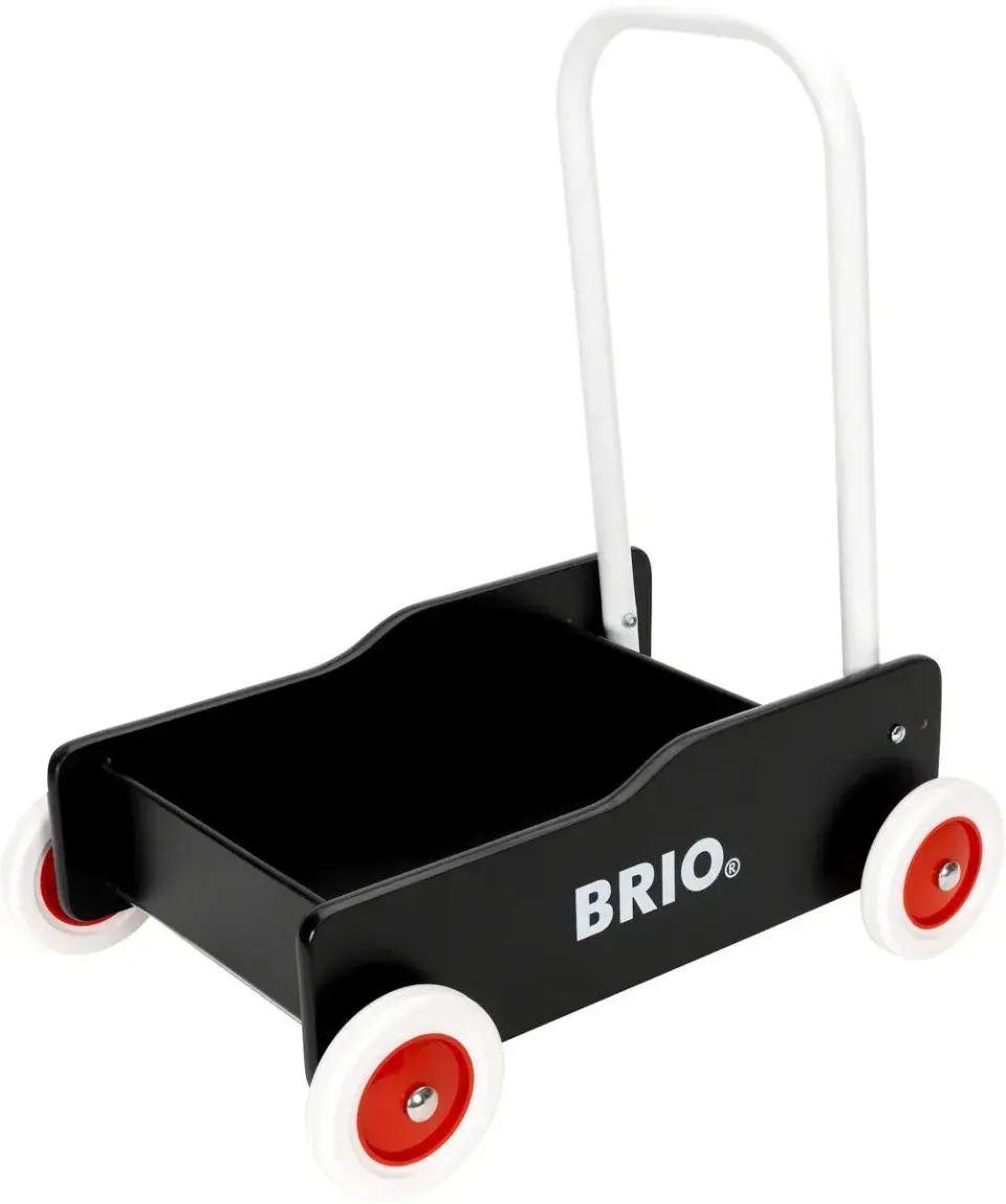 BRIO 31351 Lära-Gå-Vagn är en användbar och praktiskt födelsedagspresent för 1 åringen.