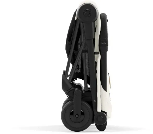 Sulkyn Cybex Coya när den är hopfälld.