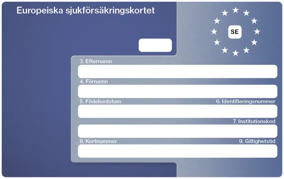 EU-kortet från försäkringskassan är bra att ha med sig om man ska flyga med barn och bebisar inom EU.