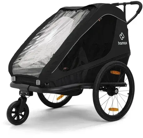 Hamax Traveller vinner kategorin budget cykelvagn i vårt bäst i test. Den är väldigt prisvärd enligt oss och kommer med alla funktioner man kan tänkas vilja ha.