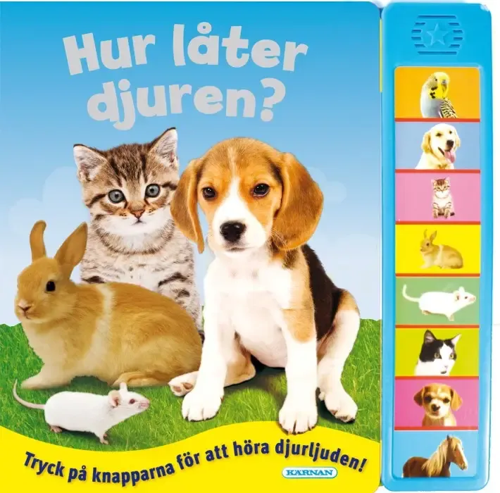 Hur låter djuren ljudbok är en bra gåva att ge bort till en ettåring.