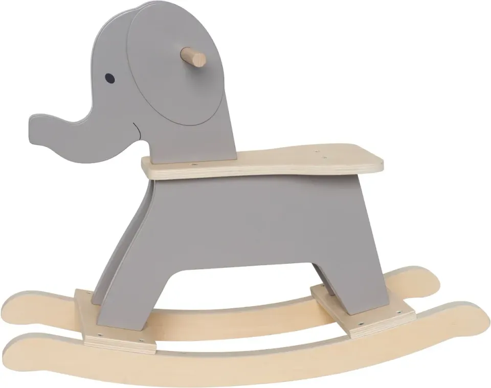 Jabadabado Gungdjur Elefant är en starkt presenttips till 1åring. Med denna kan barnet träna balans samtidigt som man gungar och ha kul. Blir en fin inredningsdetalj när den inte används också.