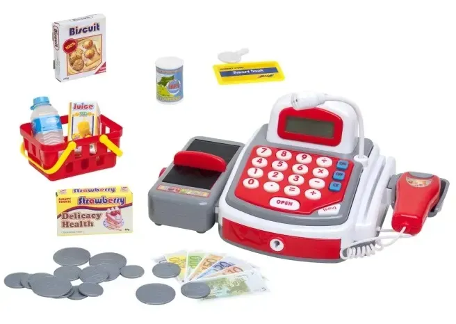En kassaapparat med ljud är ett starkt tips på 3 års present. Barnet får chansen att driva sin egna lilla butik, vilket kommer vara jättekul.