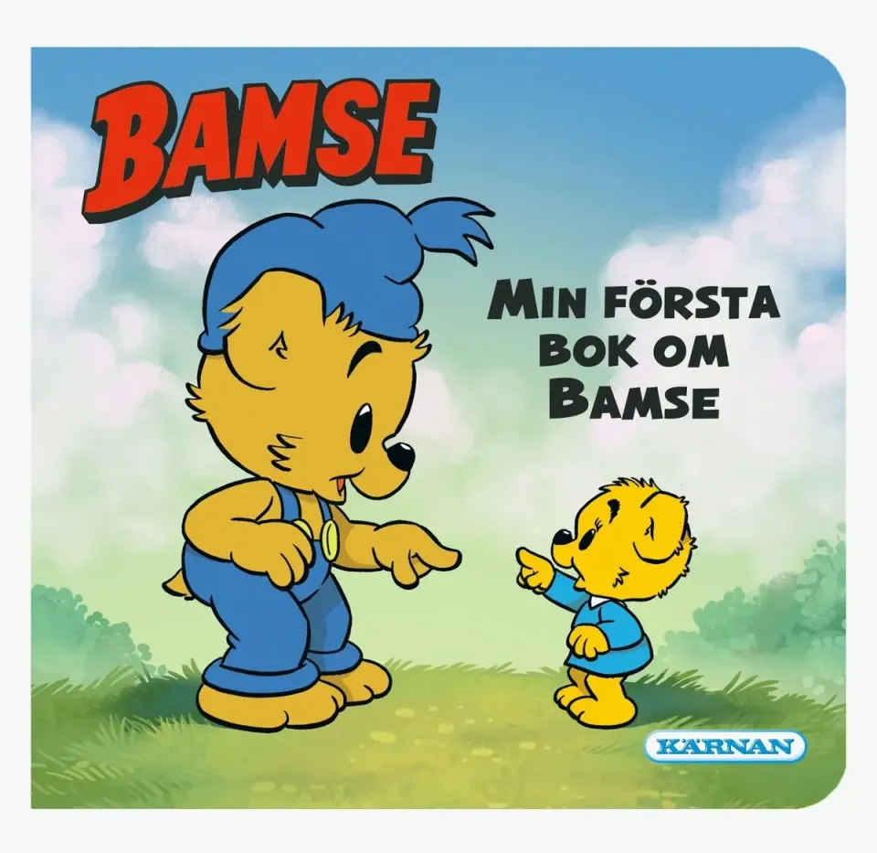 Min första bok om Bamse kan med fördel ges bort som present för 1 år barn.