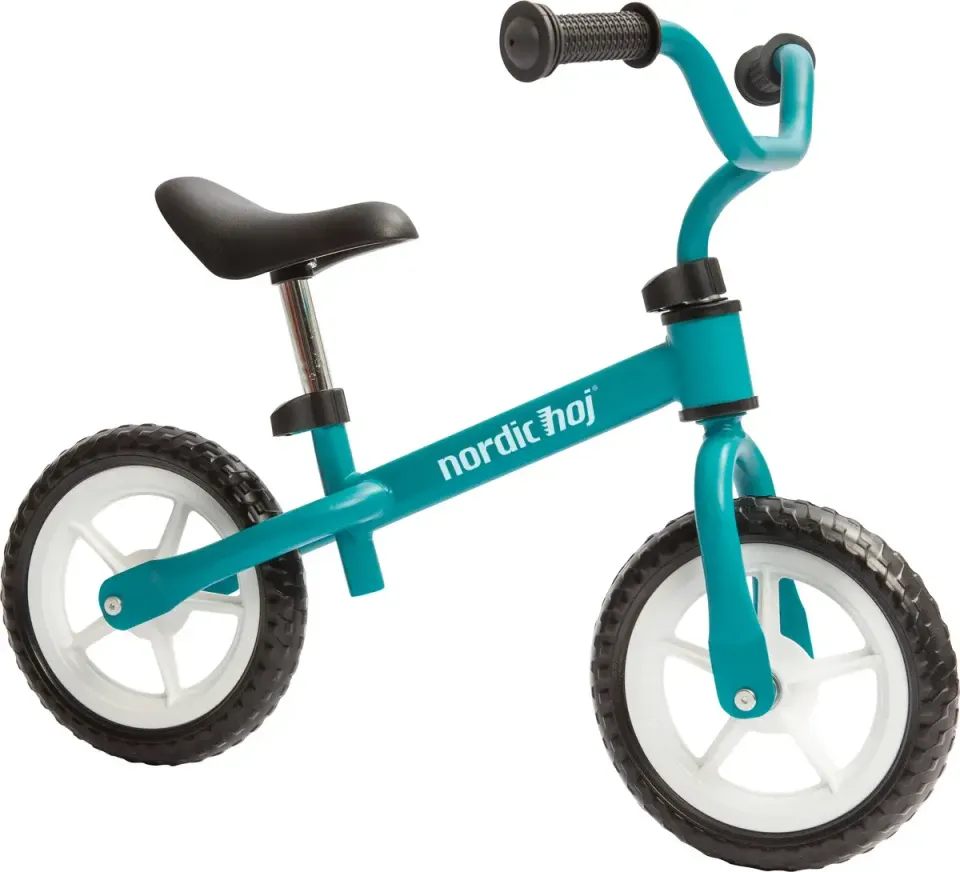 Nordic Hoj Springcykel är en praktisk födelsedagspresent till en 2-åring där de får chansen att öva sin balans inför en riktig cykel.