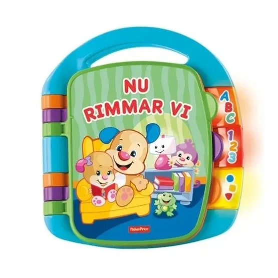 Nu Rimmar vi är en riktigt bra present till en ettåring. Det är en utvecklande och stimulerande bok med massor av skoj.