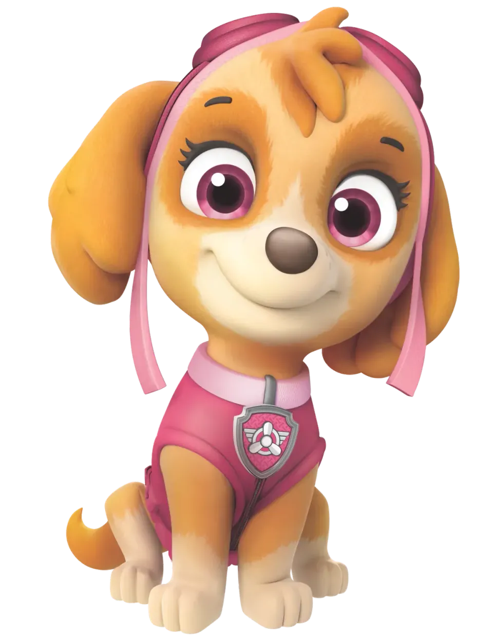 Skye från PAW Patrol är flygexperten bland valparna och hjälper ofta till från luften.