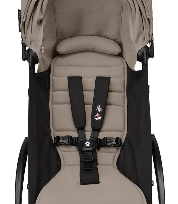 Sätet på Stokke Yoyo 3, som är den bästa resevagnen enligt oss.