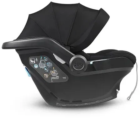 UPPAbaby Mesa tillhör kategorin bästa babyskydd. Den erbjuder ligglägge, rotering och hög säkerhet.