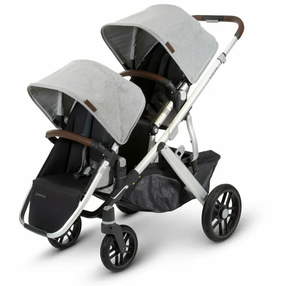UPPAbaby VISTA V2 med en extra sittdel. En av de bästa duovagnarna.
